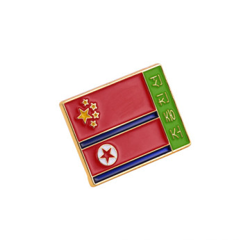 Broche de drapeau national, badge en émail doux (GZHY-LP-050)